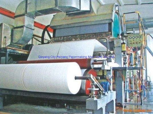 40g / M2 Μηχανή κατασκευής χαρτιού A4 Jumbo Roll 2400mm 500m/Min 100g/M2