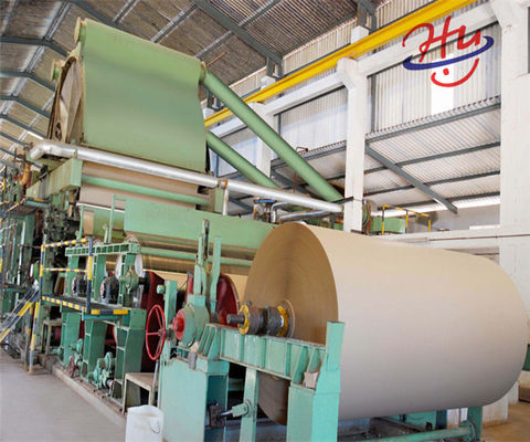 2400 χιλ. ζαρωμένου απόβλητα εγγράφου που κατασκευάζει τη μηχανή 40T/Δ για την ανακύκλωση χαρτοκιβωτίων