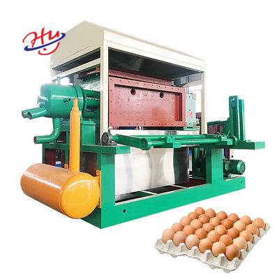 Βιοδιασπάσιμος δίσκος αυγών πολτού χαρτιού που κατασκευάζει τη μηχανή 1000PCS/H