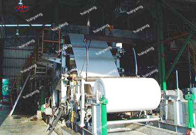 Μικρή μηχανή 787mm ανακύκλωσης άχρηστων χαρτιών πλήρως αυτόματη μηχανή χαρτιού τουαλέτας