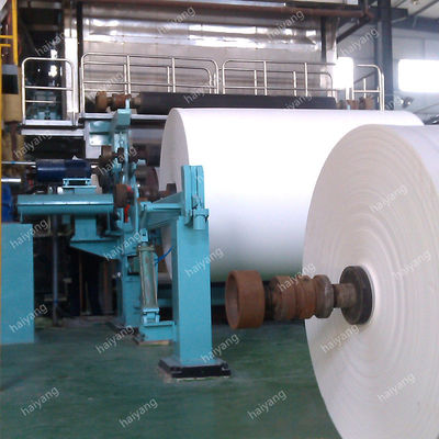 Τεράστιο χαρτί τουαλέτας ρόλων που κατασκευάζει τη μηχανή πολτού βαγάσσης 1575mm 300m/λ.