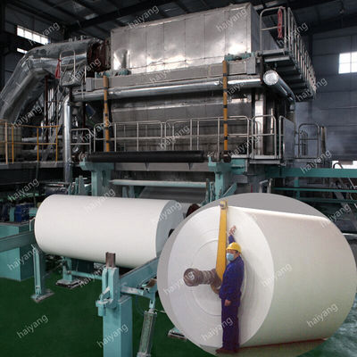 ανακύκλωσης επεξεργασία άχρηστων χαρτιών 1760mm 4T/D που μετατρέπει το τεράστιο έγγραφο ιστού τουαλετών ρόλων προϊόντων που κατασκευάζει τη μηχανή