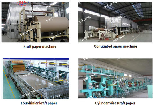 Μηχανή ανακύκλωσης απορριμμάτων χαρτιού Μηχανή παραγωγής χαρτιού Kraft Καρτόνι