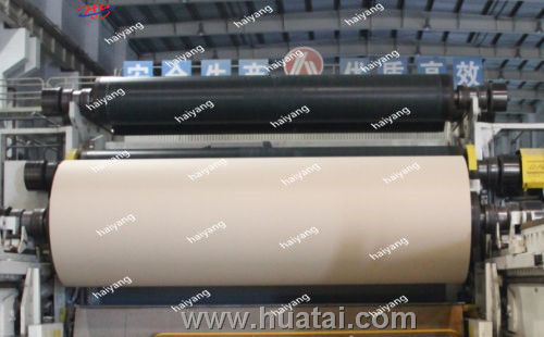 Ζαρωμένο έγγραφο Haiyang Kraft που κάνει τη γραμμή παραγωγής 600m/λ. 6200mm μηχανών
