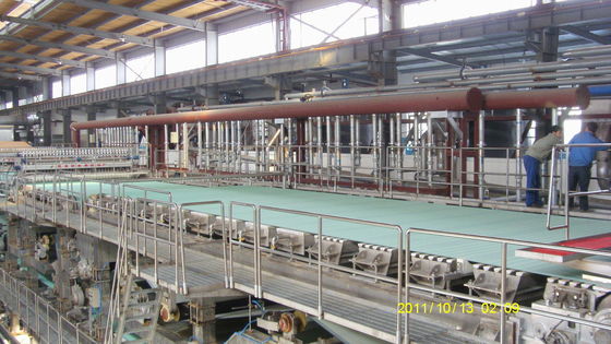 4500mm Kraft χαρτί γραμμή παραγωγής κατασκευής μηχανή 380m/Min