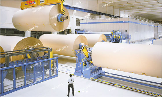 Ρόλος εγγράφου της Kraft τεχνών που κάνει τη γραμμή παραγωγής 1760 ανακύκλωσης κιβωτίων χαρτοκιβωτίων μηχανών