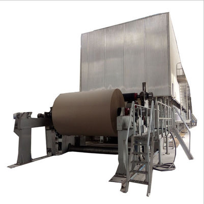 Μηχανήματα κατασκευής χαρτιού Kraft 5200 mm 500T/D Μηχανήματα παραγωγής χαρτιού από χαρτόνι