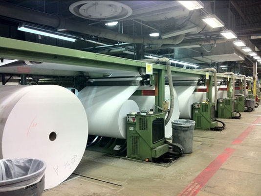 Πολυστρωματική ανακυκλωμένη μηχανή 50T/D παραγωγής εγγράφου ρόλων A4