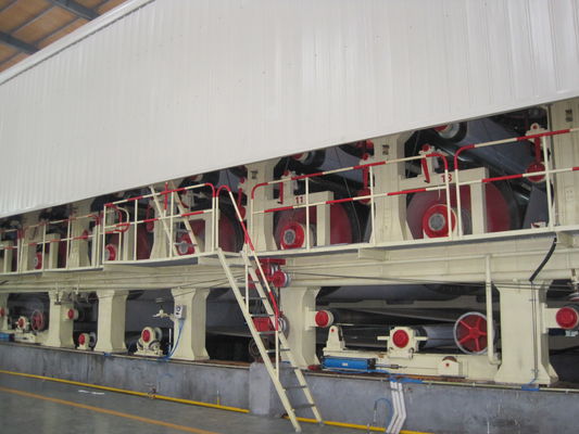 Μηχανή κατασκευής χαρτοσακούλας 220gm εργοστάσιο Haiyang 3400 mm