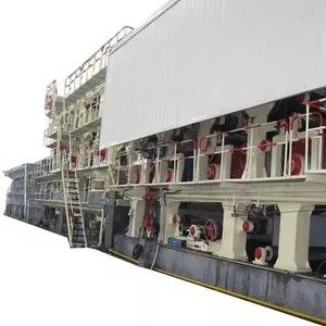 Ενιαία μηχανή εγγράφου ραβδώσεων στρώματος 50m/Min Kraft