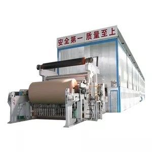 Μηχανή 400m/Min μύλων εγγράφου ανακύκλωσης ζαρωμένου χαρτονιού