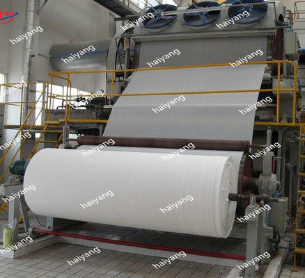 τεράστιο έγγραφο ρόλων τουαλετών 2800mm που κατασκευάζει τη μηχανή 300m/Min 15T/D