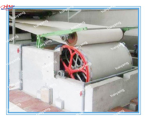 Pulper μύλων τουαλετών αχύρου χαρτομάνδηλο που κάνει τη γραμμή παραγωγής εγγράφου ιστού μηχανών